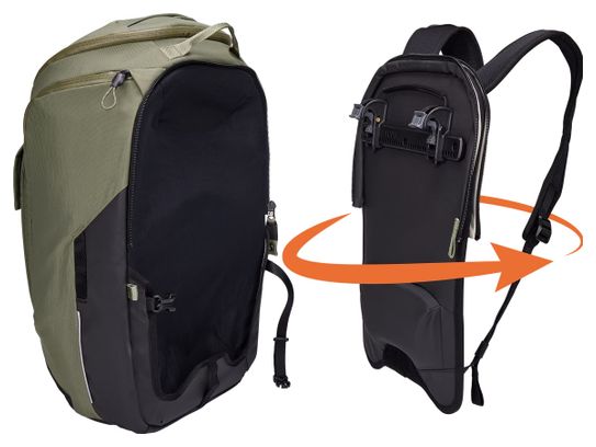 Sac à Dos / Sacoche porte-bagages Thule Paramount 26L Vert Soft