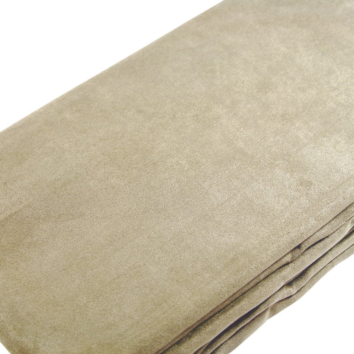 Beautissu Romantica bedsprei, suède look, 210x280cm, naturel