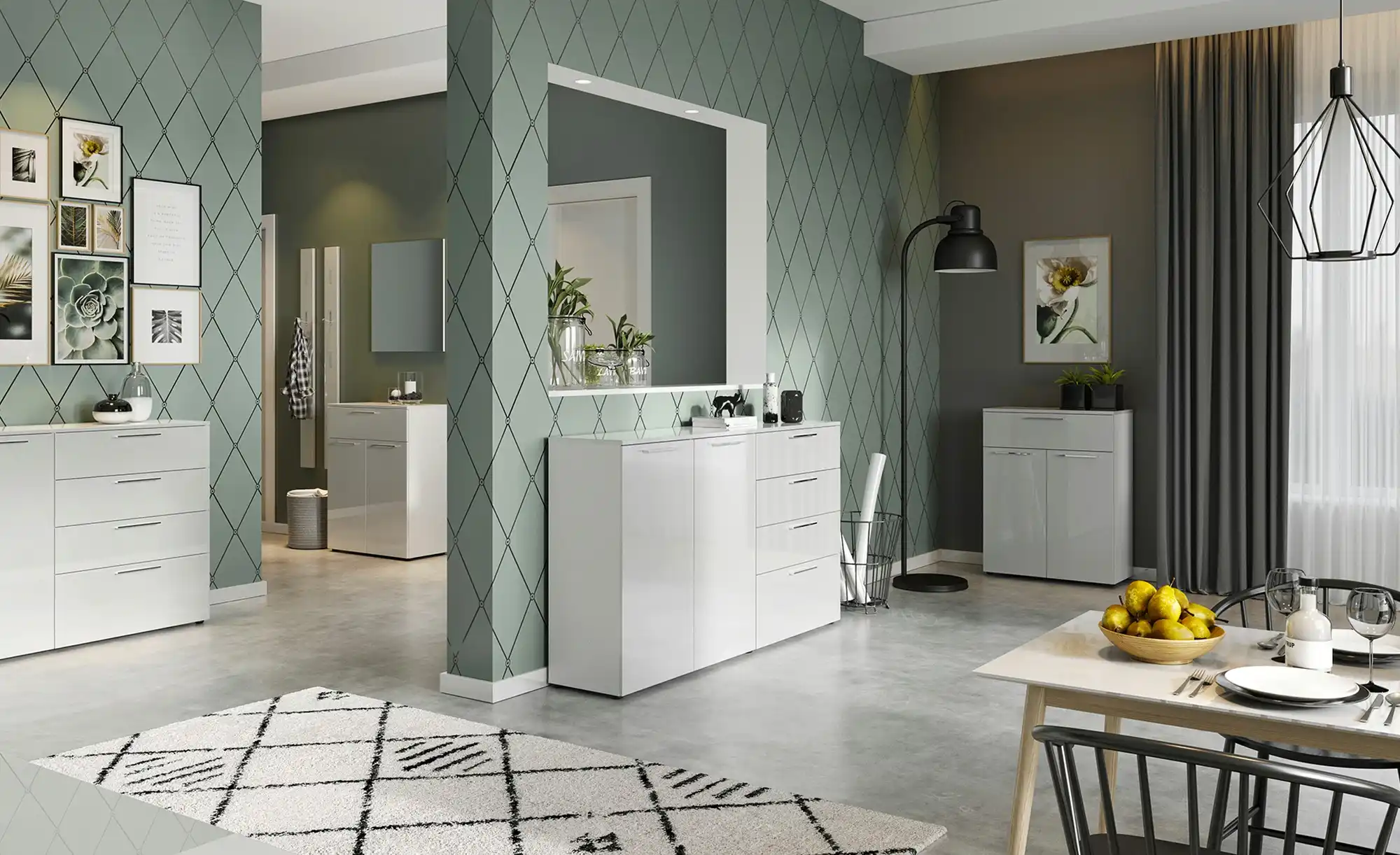 uno Sideboard Glossy