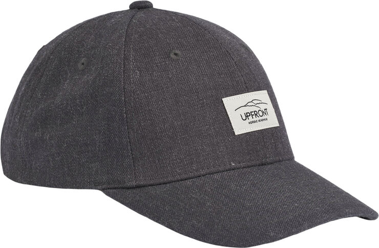 UPFRONT HAAKON Hard Low Baseball Cap Gray
