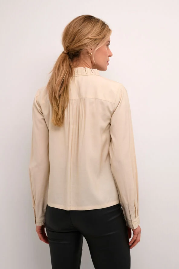 Cream CRGabi Blouse Ancient scroll