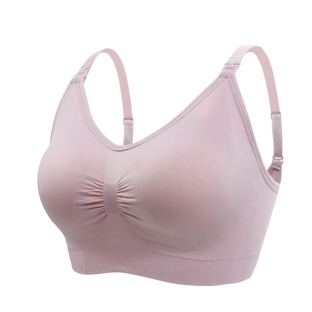 Amme-bh, 3-pak, (grøn + pink + kaffe) XL