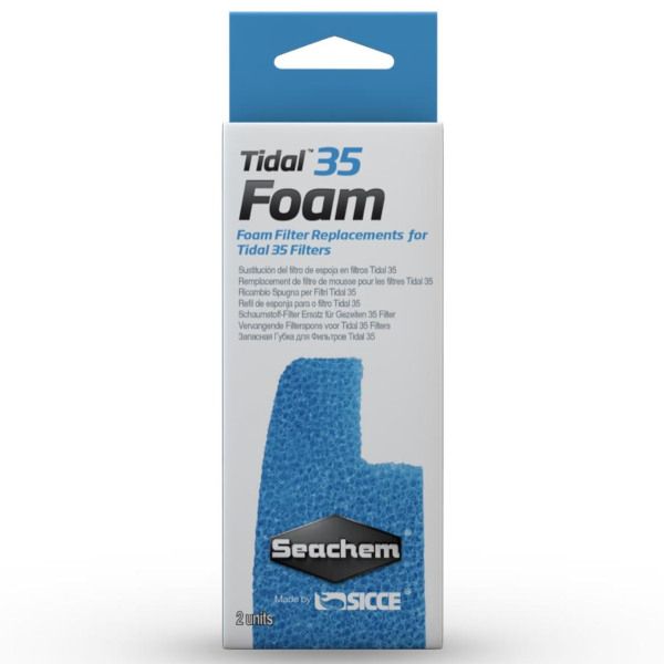 Seachem Recarga Esponja para Tidal 35 (2 Un)