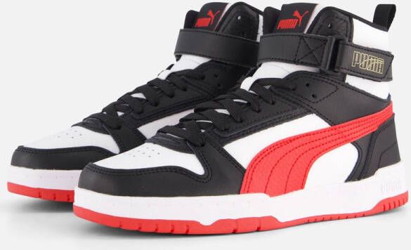 Puma RBD Game sneakers wit rood zwart Gerecycled polyester 35.5