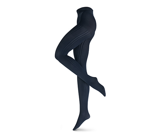 Gemusterte Feinstrumpfhose
