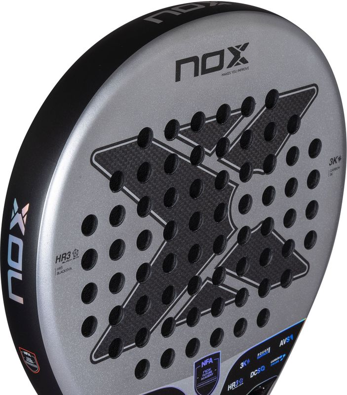 Nox - NextGen Pro Hybrid 3K - Racket - Zwart - Carbon