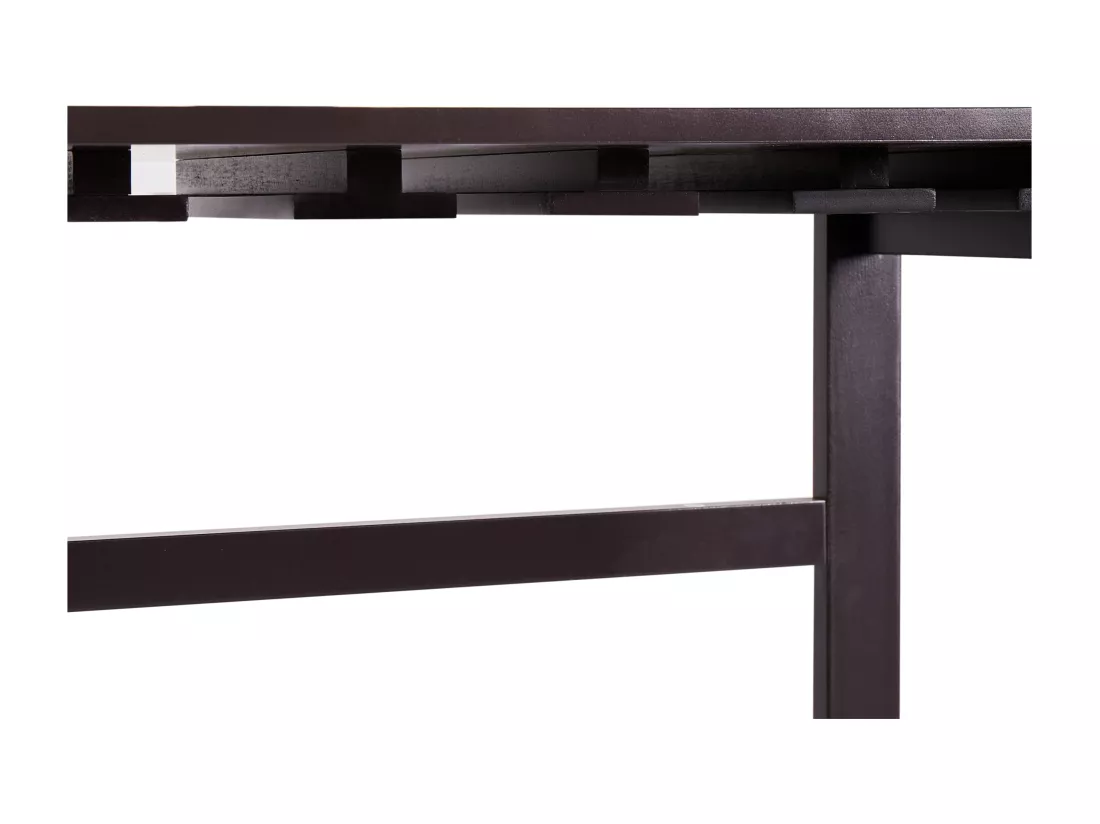 Porte-bouteille ROWLEY 91 cm Marron foncé