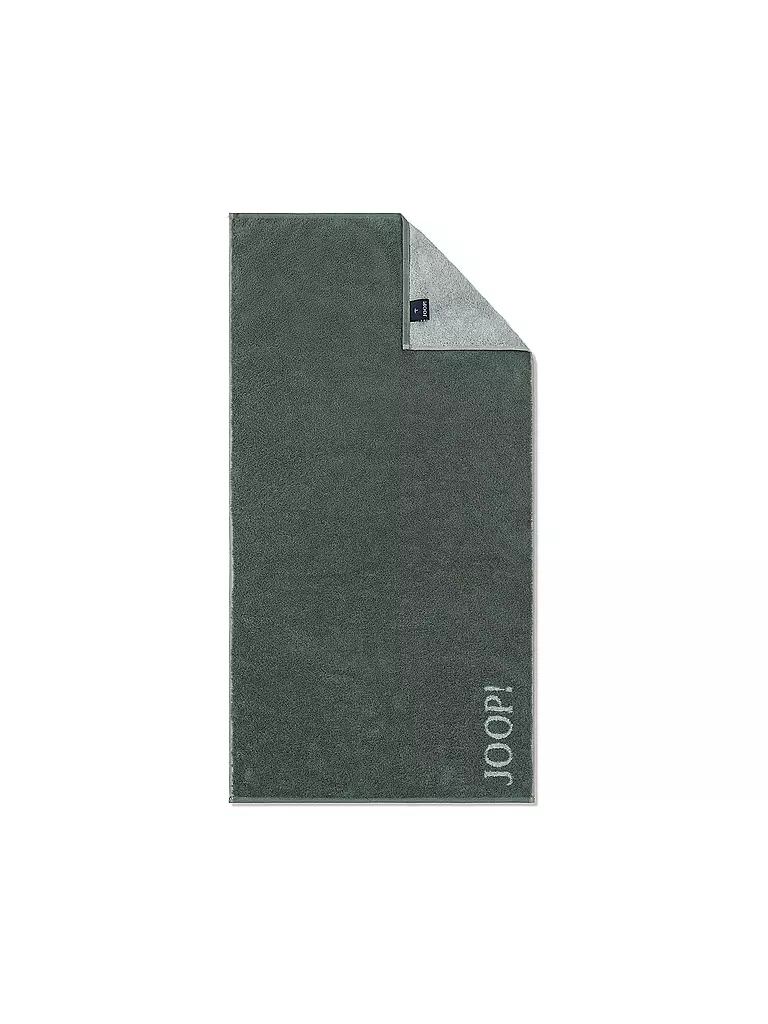 JOOP Handtuch 50x100cm DIVEDED DOUBLEFACE Salbei dunkelgrün