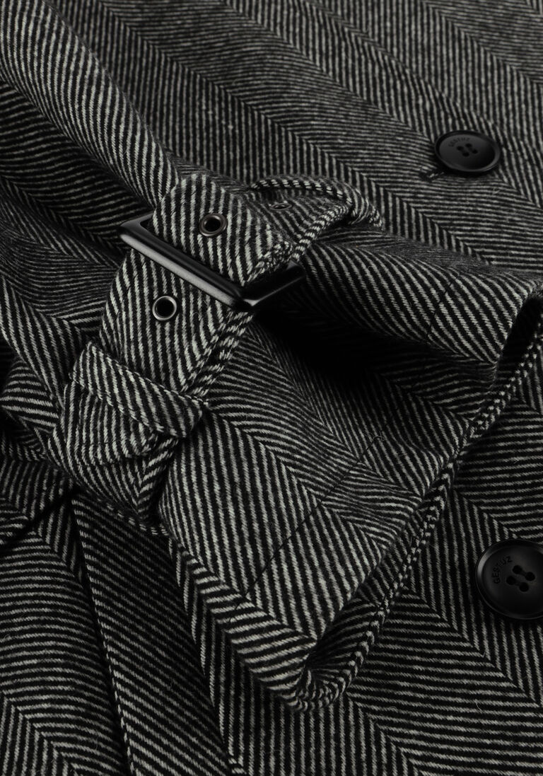 grijze gestuz mantel gzavic short jacket