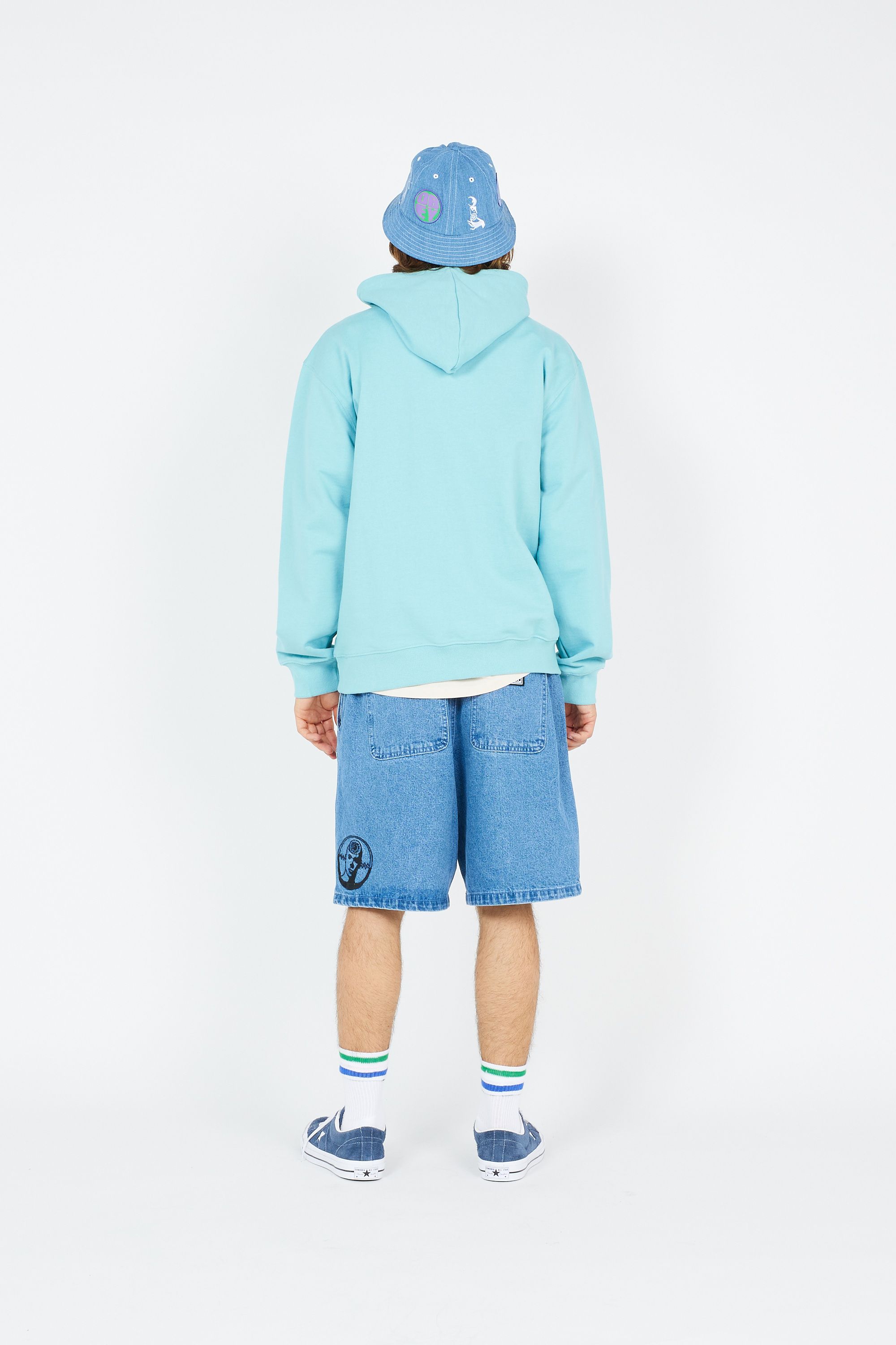 OBEY Hoodie  Bleu