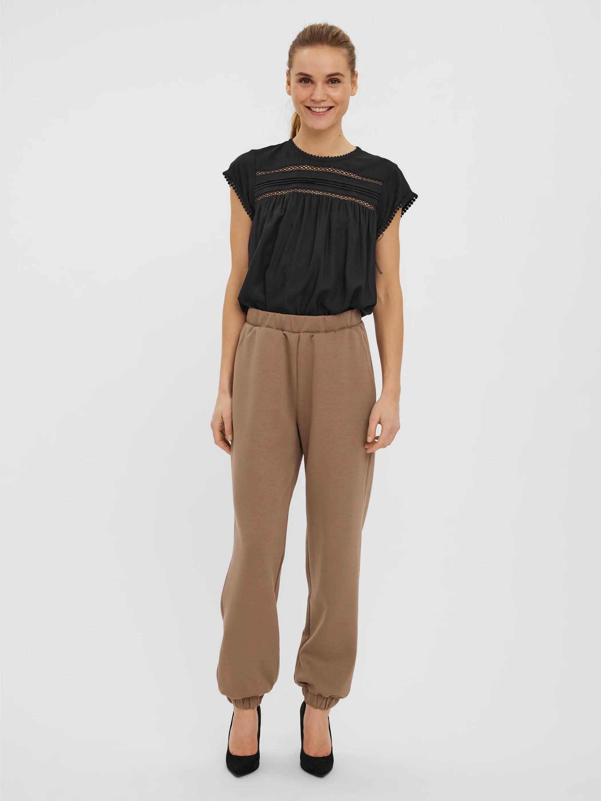 Vero Moda VMDEBBIE PLEAT S/L TO Schlupfbluse