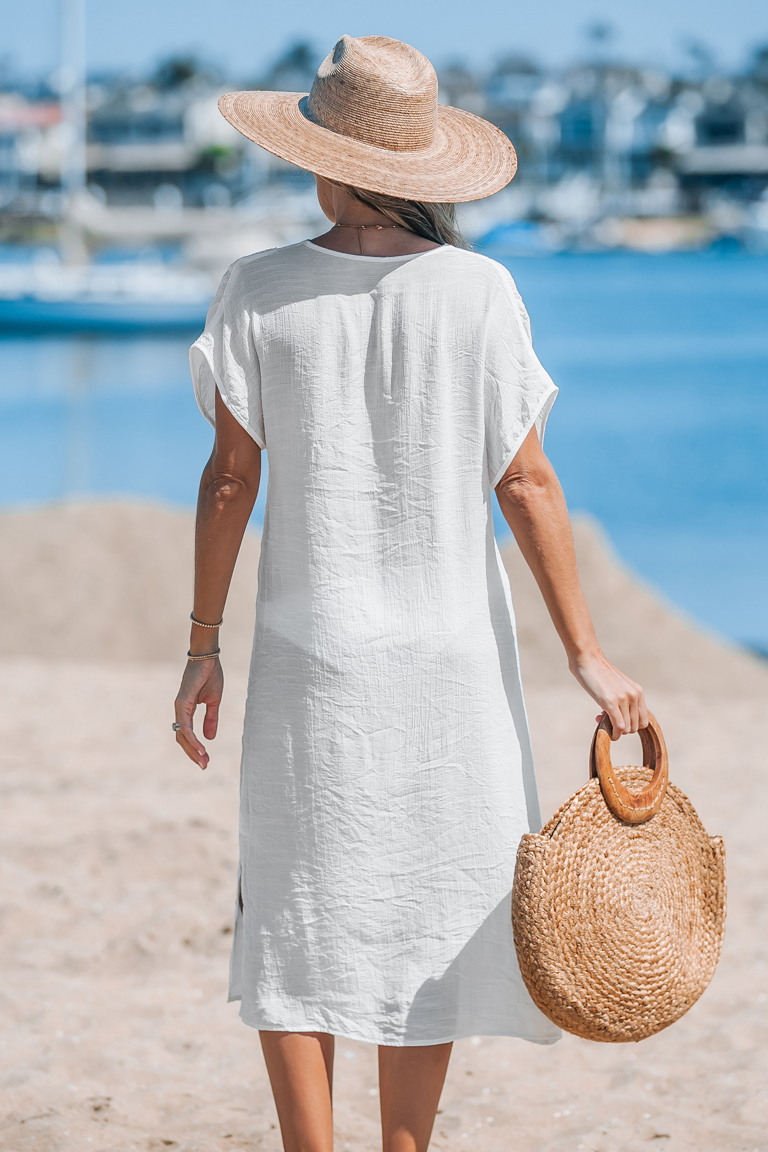 Robe cover up midi en crochet