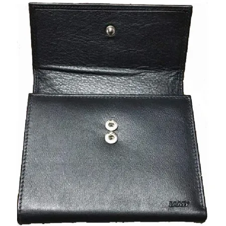 LAMY Damen-Geldbörse 858 aus hochwertigem Leder, schwarz