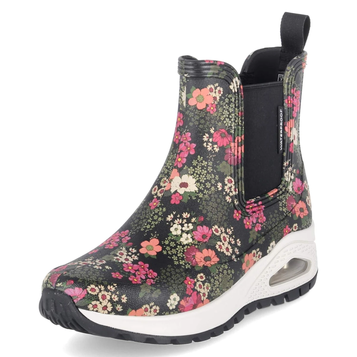 SkechersGummistiefeletten UNO RUGGED - bkmt