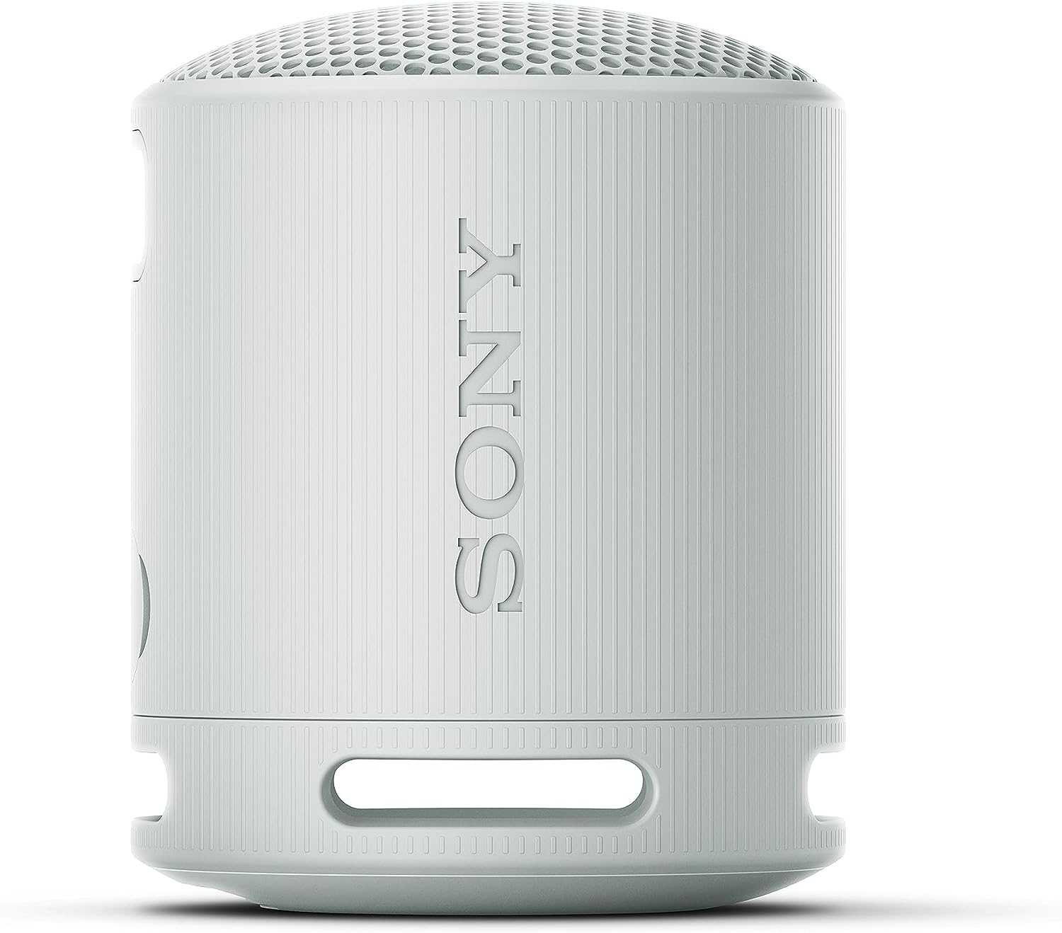 Bluetooth Lautsprecher SRS-XB100 Wireless Speaker IP67 mit Trageschlaufe (SRSXB100H.CE7) - Grau