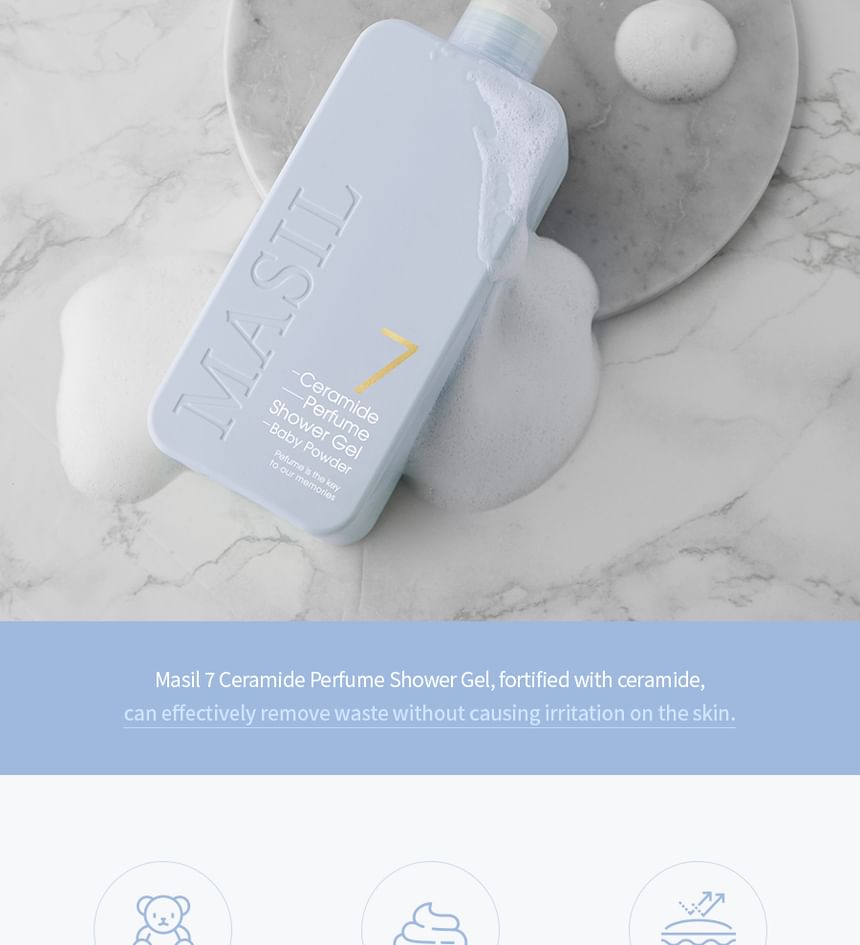 MASIL - 7 Ceramide Parfum Douchegel Jumbo - 5 Soorten