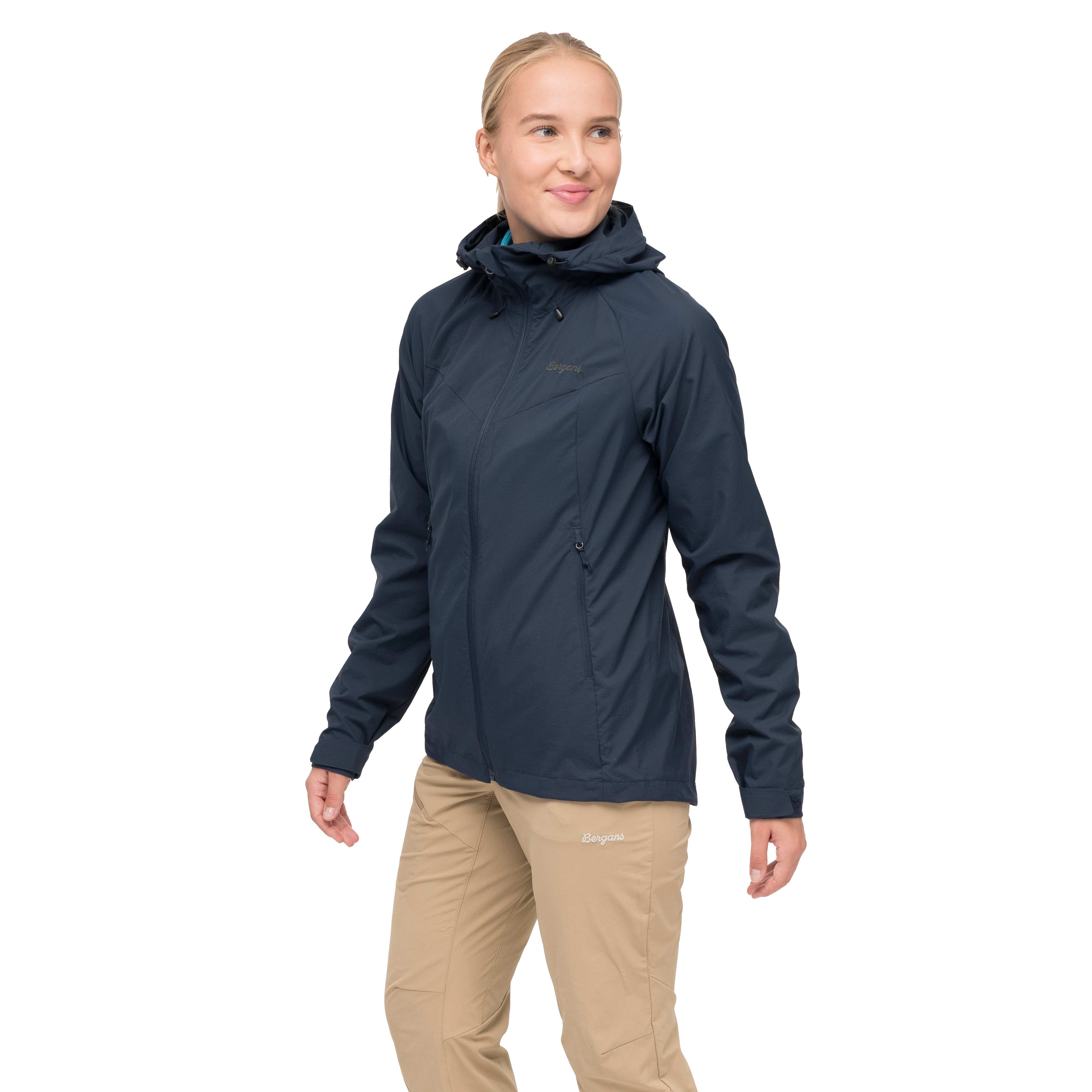 Rabot Windbreaker Jacket Women Navy Blue