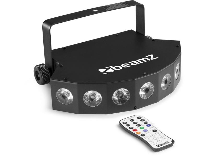 BeamZ Lichteffekt Fingers7 LED-Beleuchtungseffekt mit DMX-Kanälen