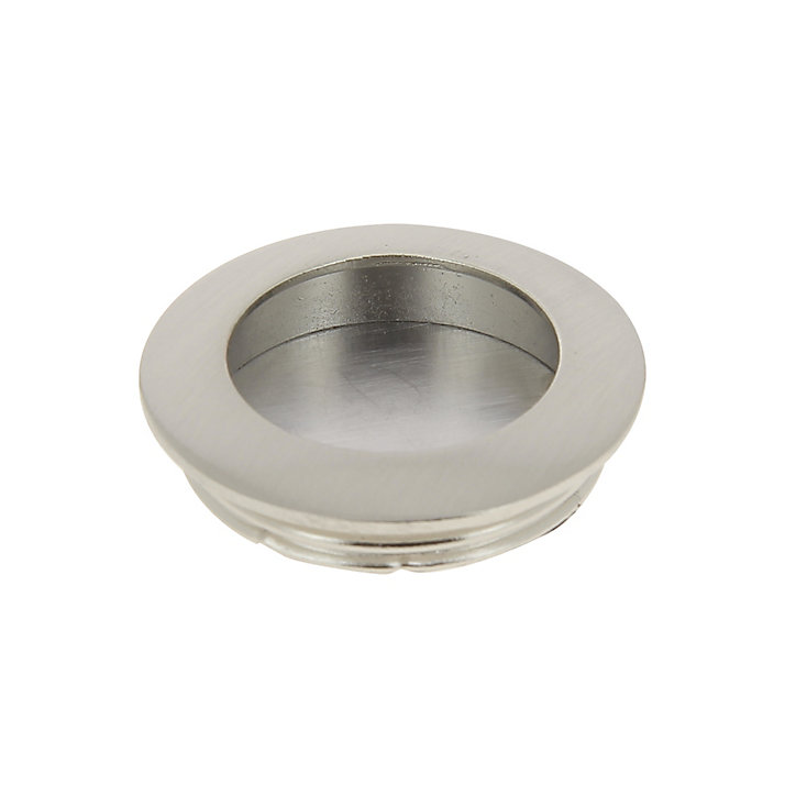 Bouton de meuble Bruz gris Ø4.1cm x p.0.2cm