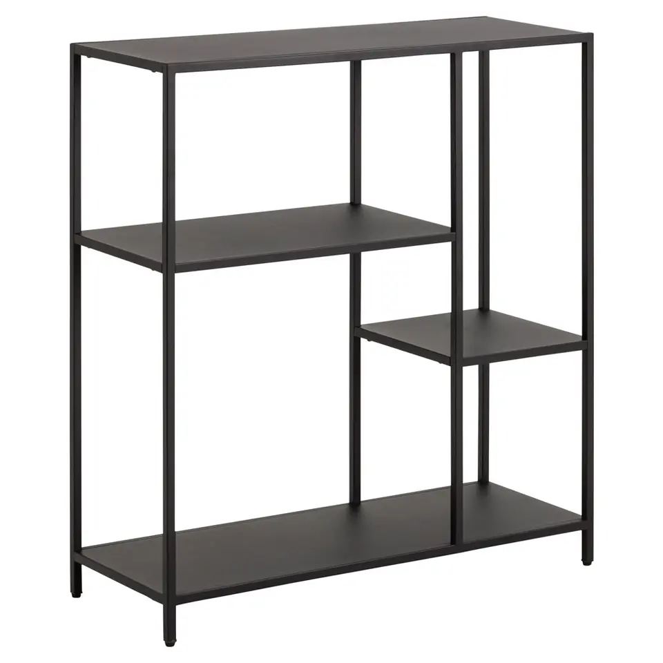Boekenkast Jaxx - zwart - 86x79,5x30 cm