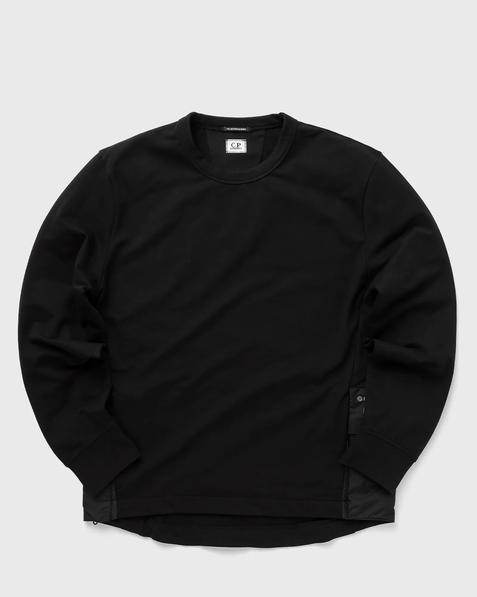 C.P. Company STRETCH FLEECE MIXED SWEATSHIRTS - CREWNECK