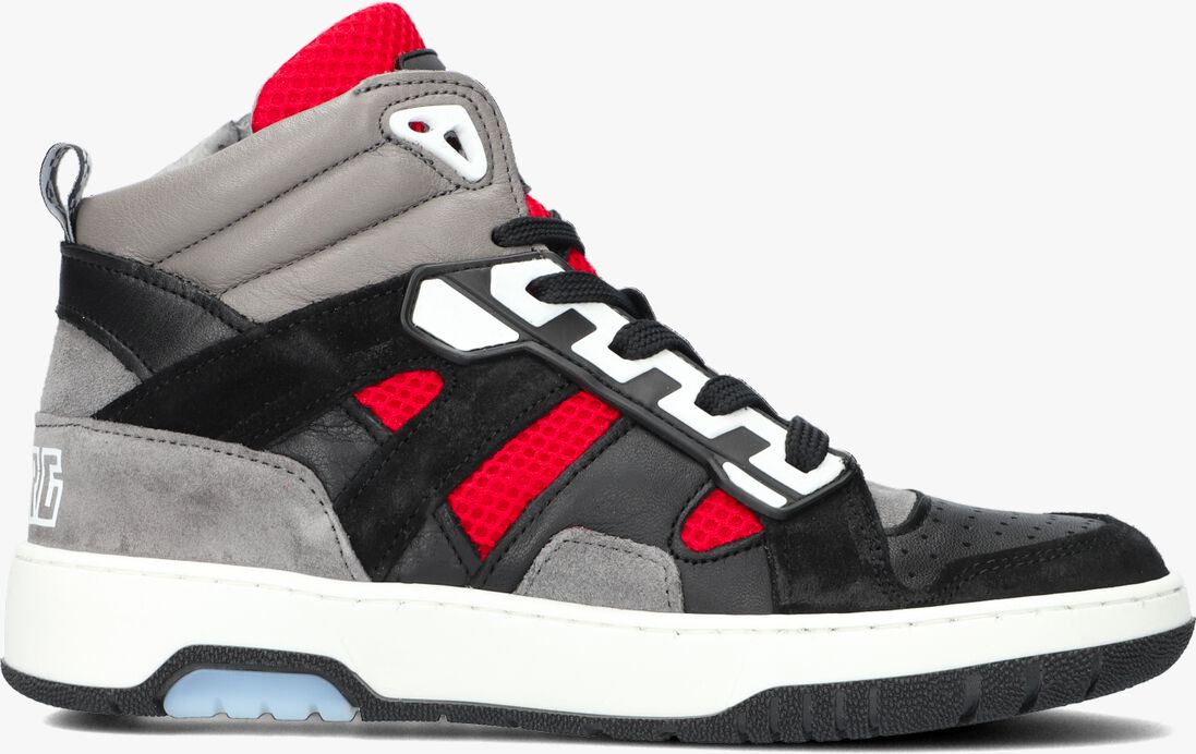 RED-RAG grijze red-rag hoge sneaker 13679