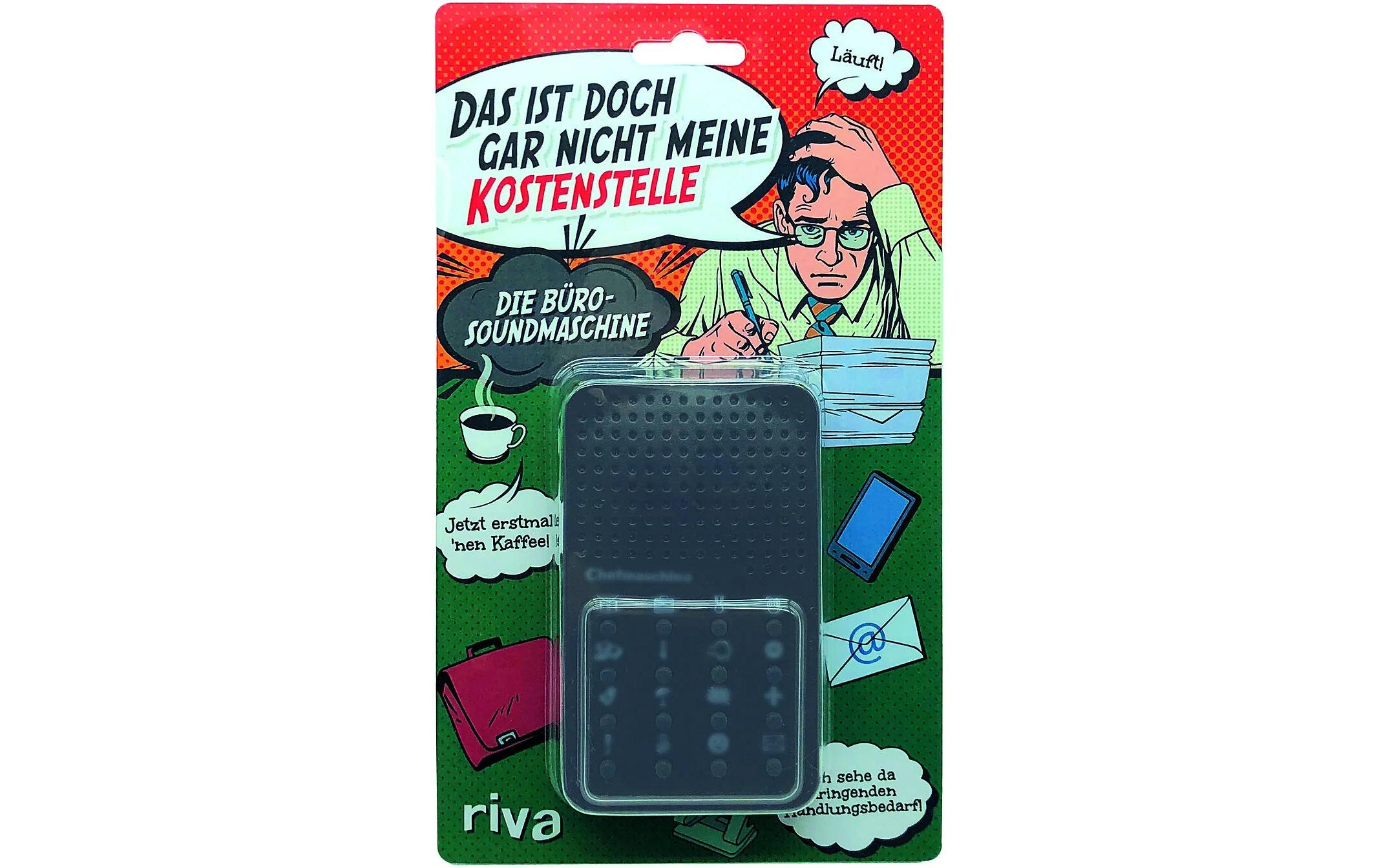 Scherzartikel Meine Kostenstelle – die BürosoundmaschineDas perfekte Geschenk, Wichtelgeschenk, Scherzartikel für Weihnachten, Ostern, Geburtstag und zwischendurch
