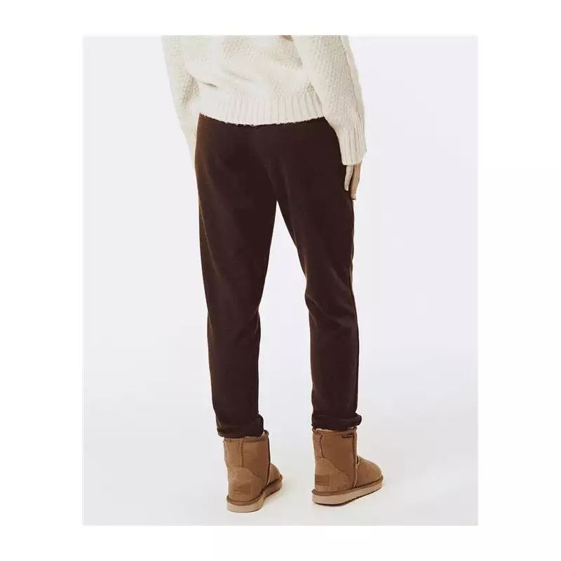 Pantalon femme RIPCURL Santander Relax Pant Dark Brown