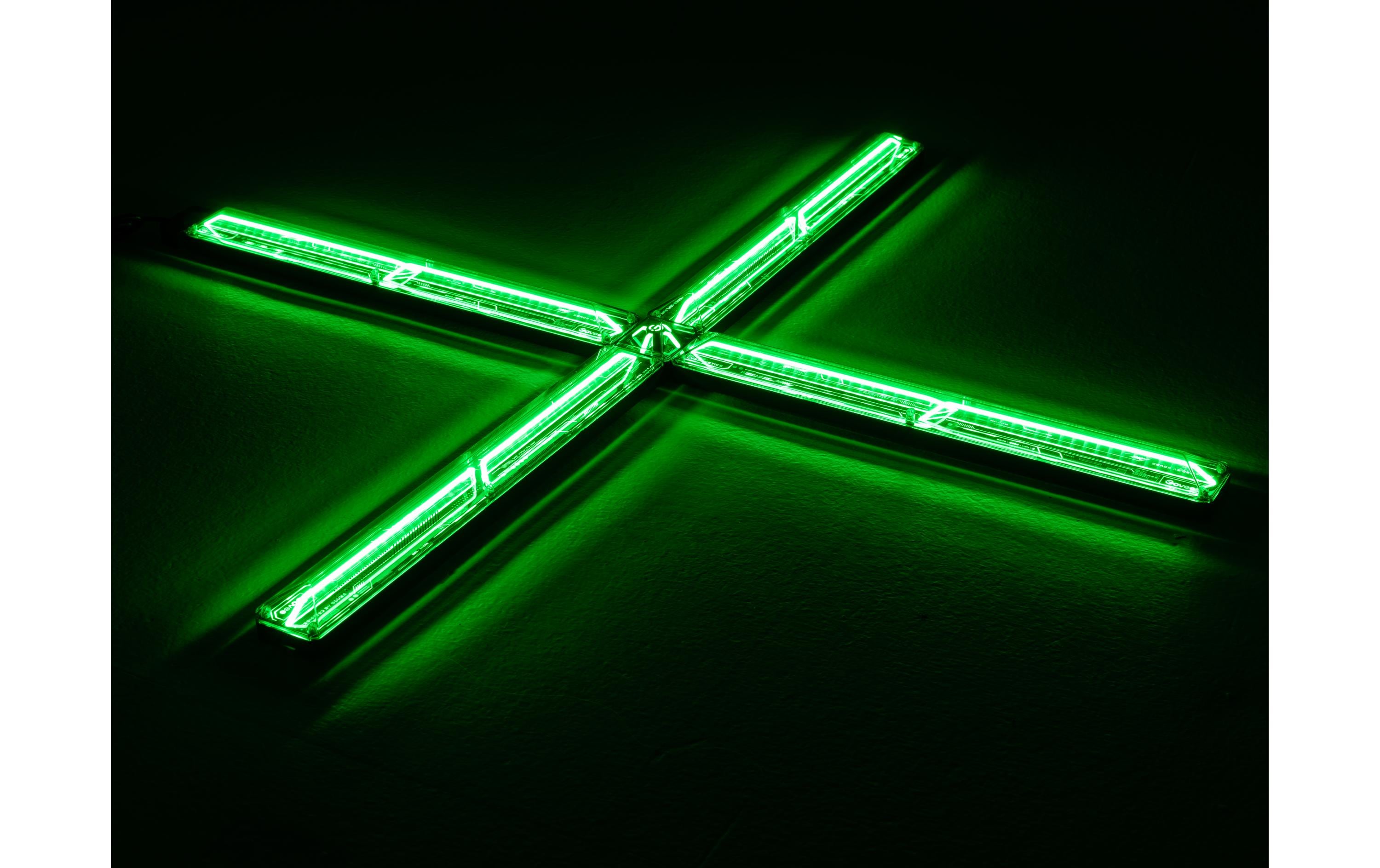 Gaming Wandleuchte, RGBIC, WiFi + BT + MatterLED-Wandleuchte