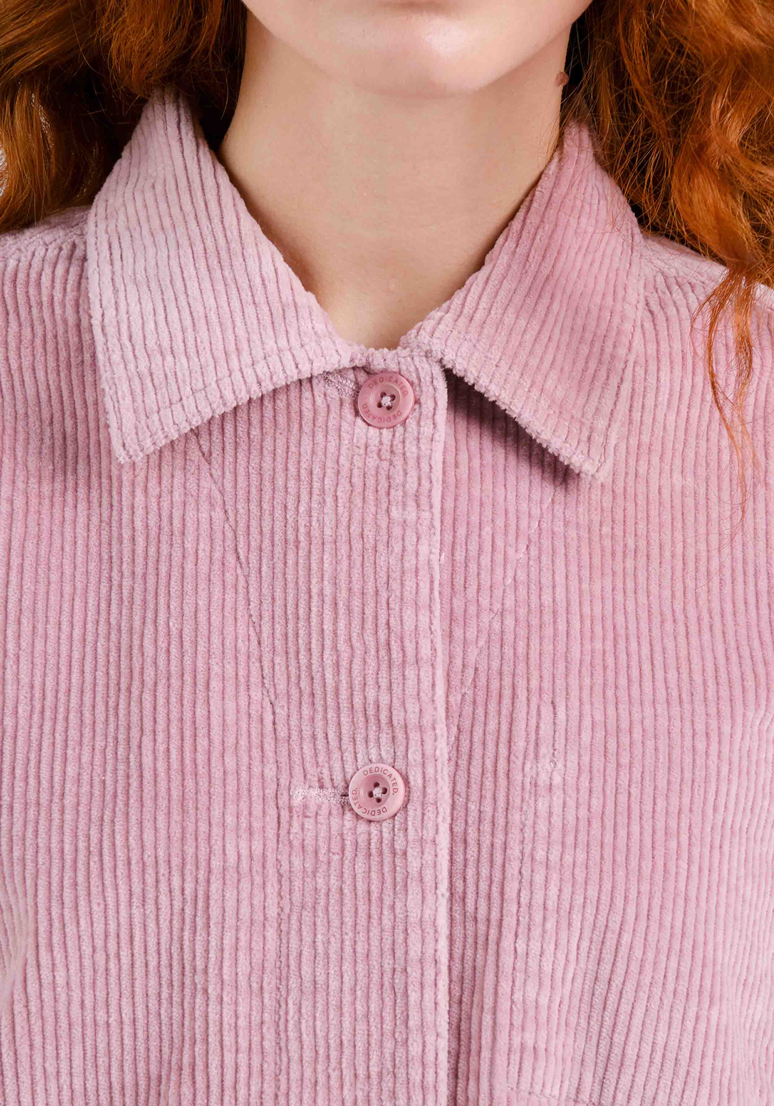 Dedicated Cordjacke Stiby Jacket Lilas Pink