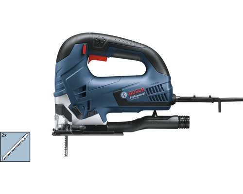 Bosch Professional GST 90 BE decoupeerzaag inclusief draagtas, stofafzuiging en 2 x T 144 D decoupeerzaagbladen