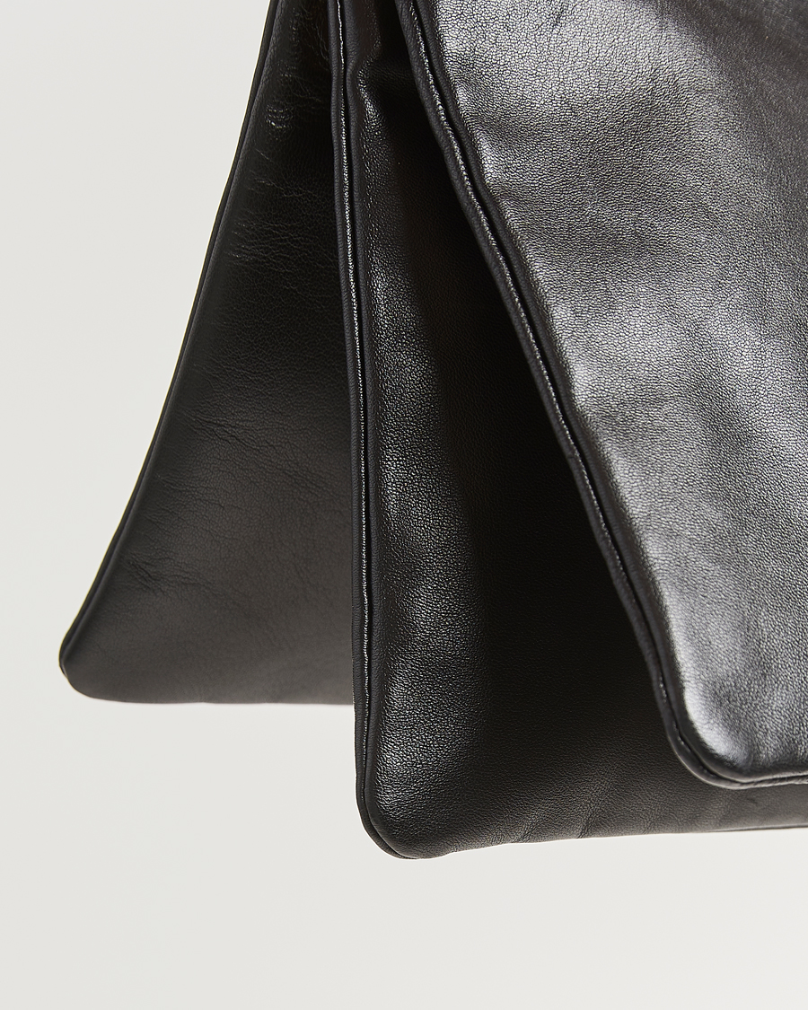 Celine Pre-Owned Trio Bag Medium Leather Black