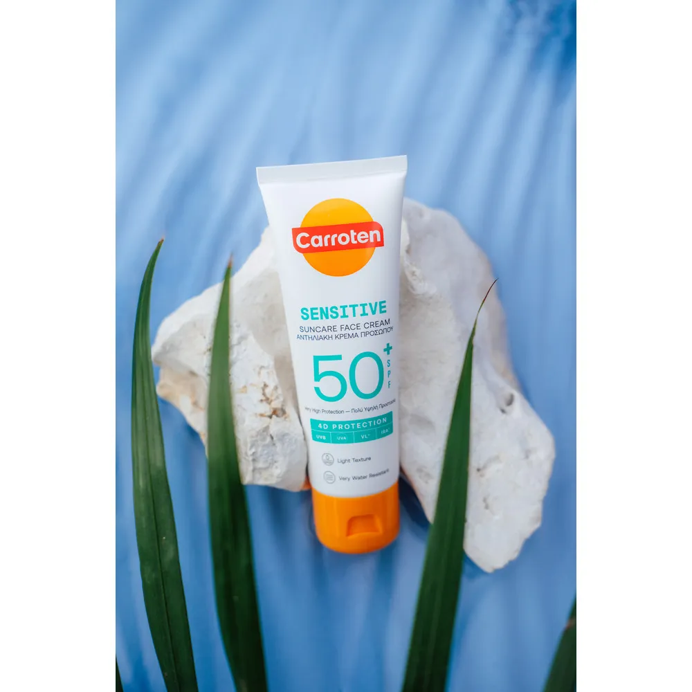 Carroten Face Sensitiv Cream SPF 50 - 50 ml.