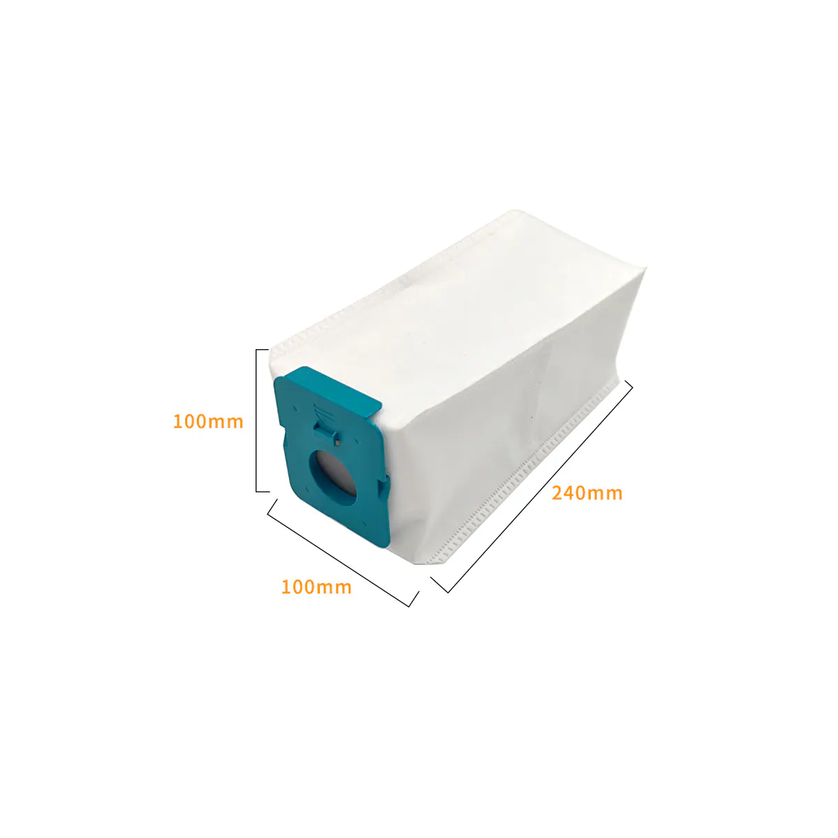 6 pakke støvposer for Samsung skreddersydde VS20A95923W Flerfarget