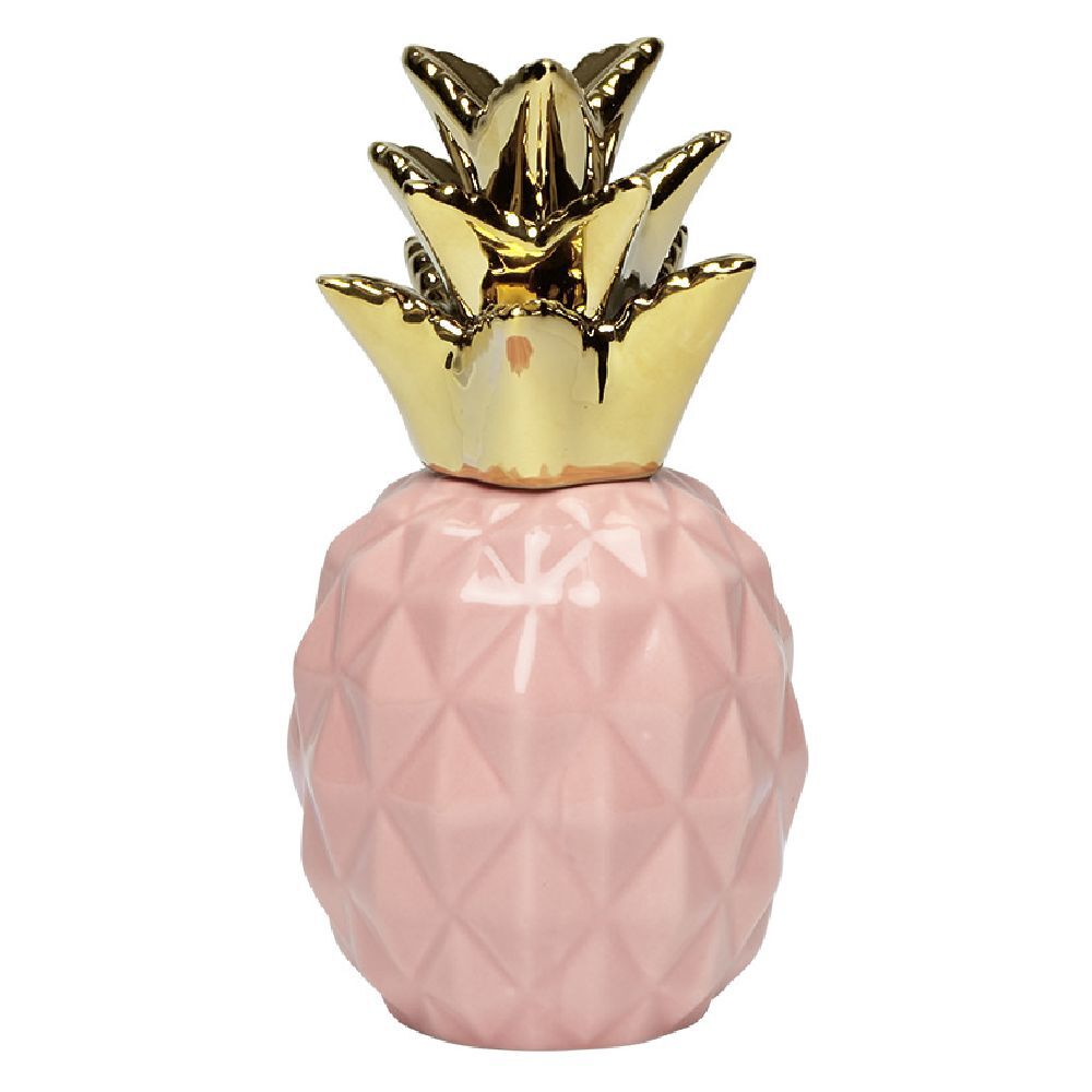 Décoration ananas en céramique Ø8xH15 cm