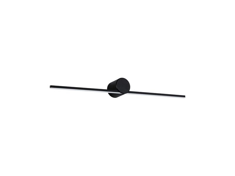 Paulmann Spiegelleuchte LED Sava 5W Schwarz Spiegelrohrleuchte mit Schutzart IP44