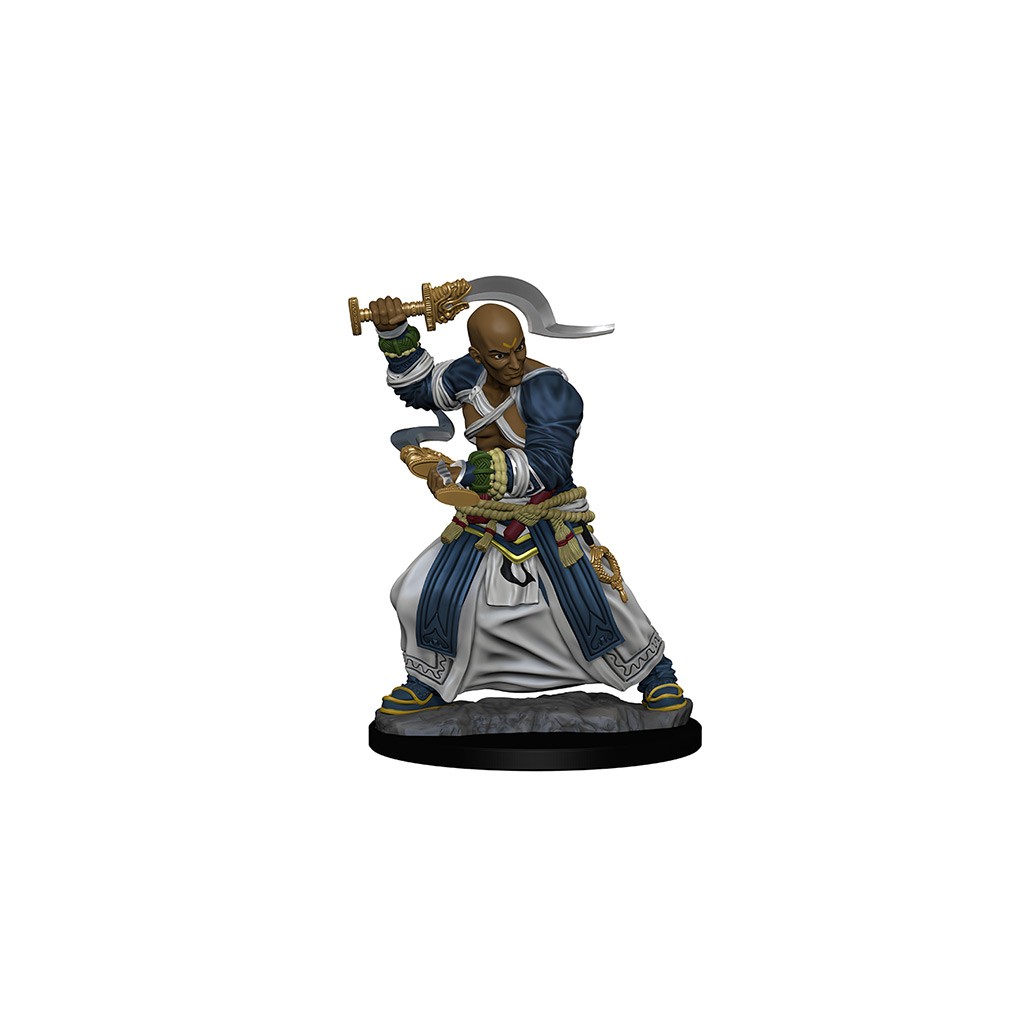Pathfinder Deepcuts Unpainted Miniatures: Human Male Monk