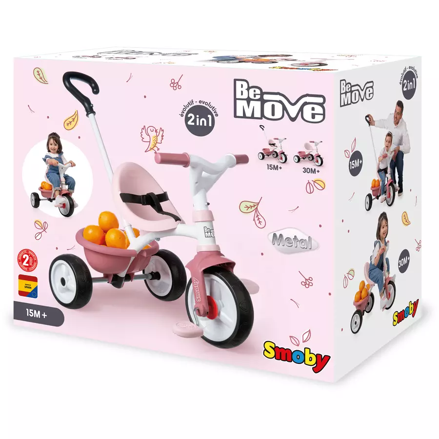 Smoby Be Move Dreirad, rosa