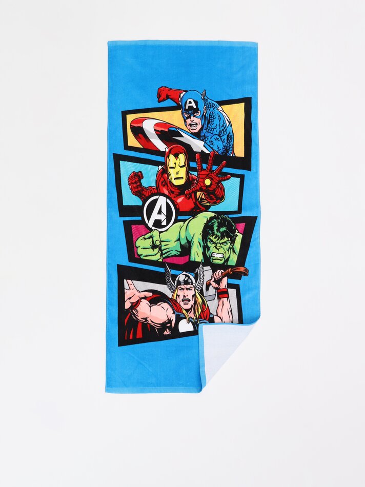 Toalha estampada dos Vingadores - Vários modelos