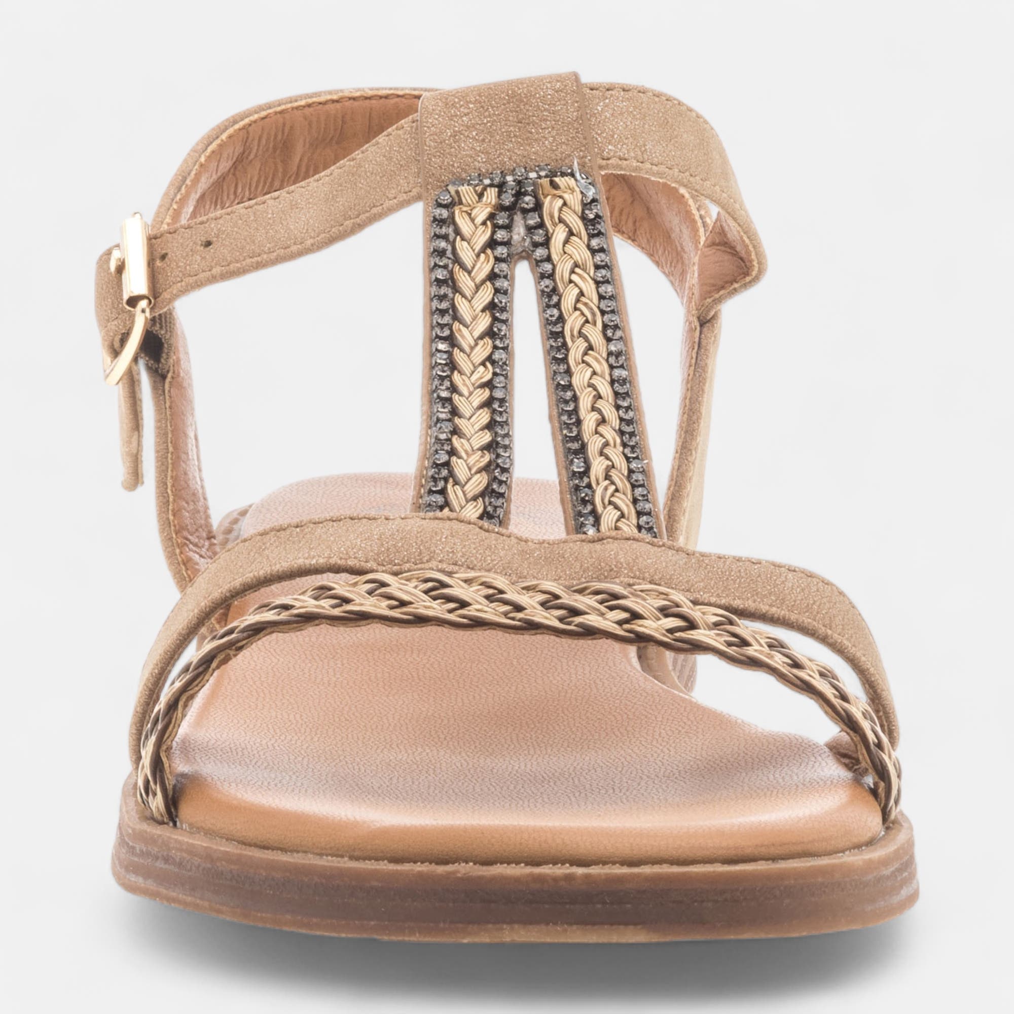 Sandales Femme camel
