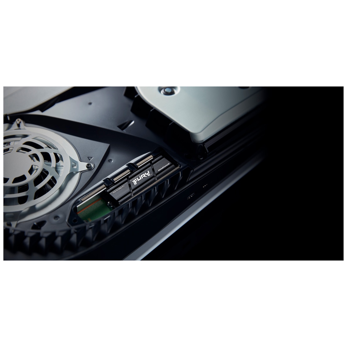 Kingston FURY Renegade NVMe intern SSD med kjøleribbe (500GB)