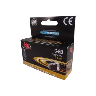 Cartouche compatible Canon CLI-8 - noir - Uprint