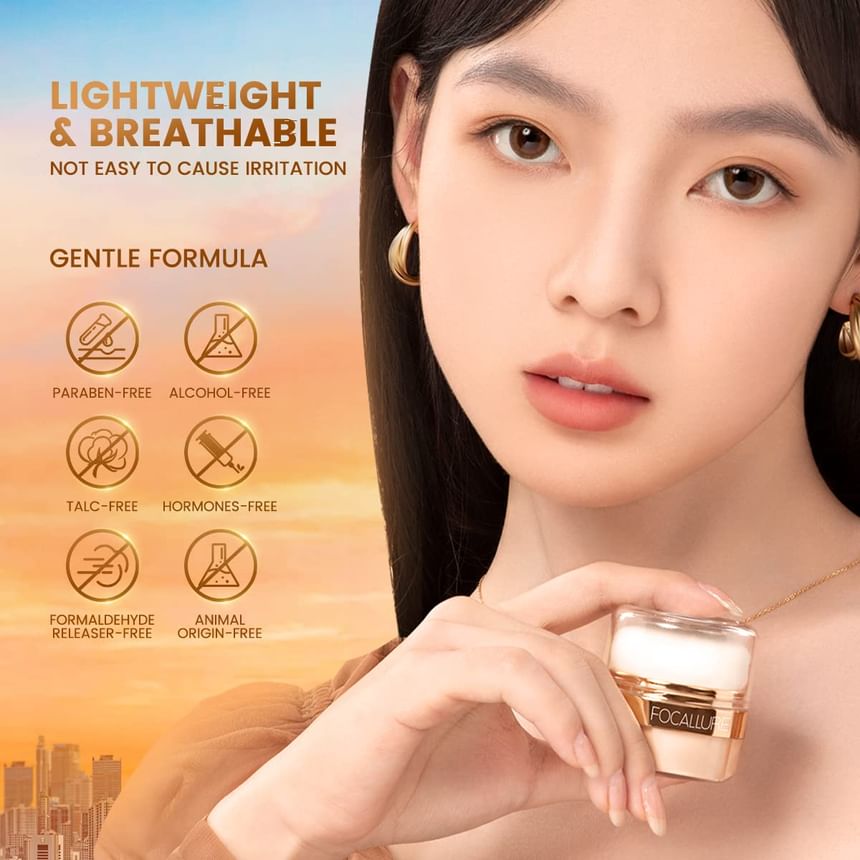 FOCALLURE - Instant Retouch Setting Powder - 2 natuurlijke kleuren