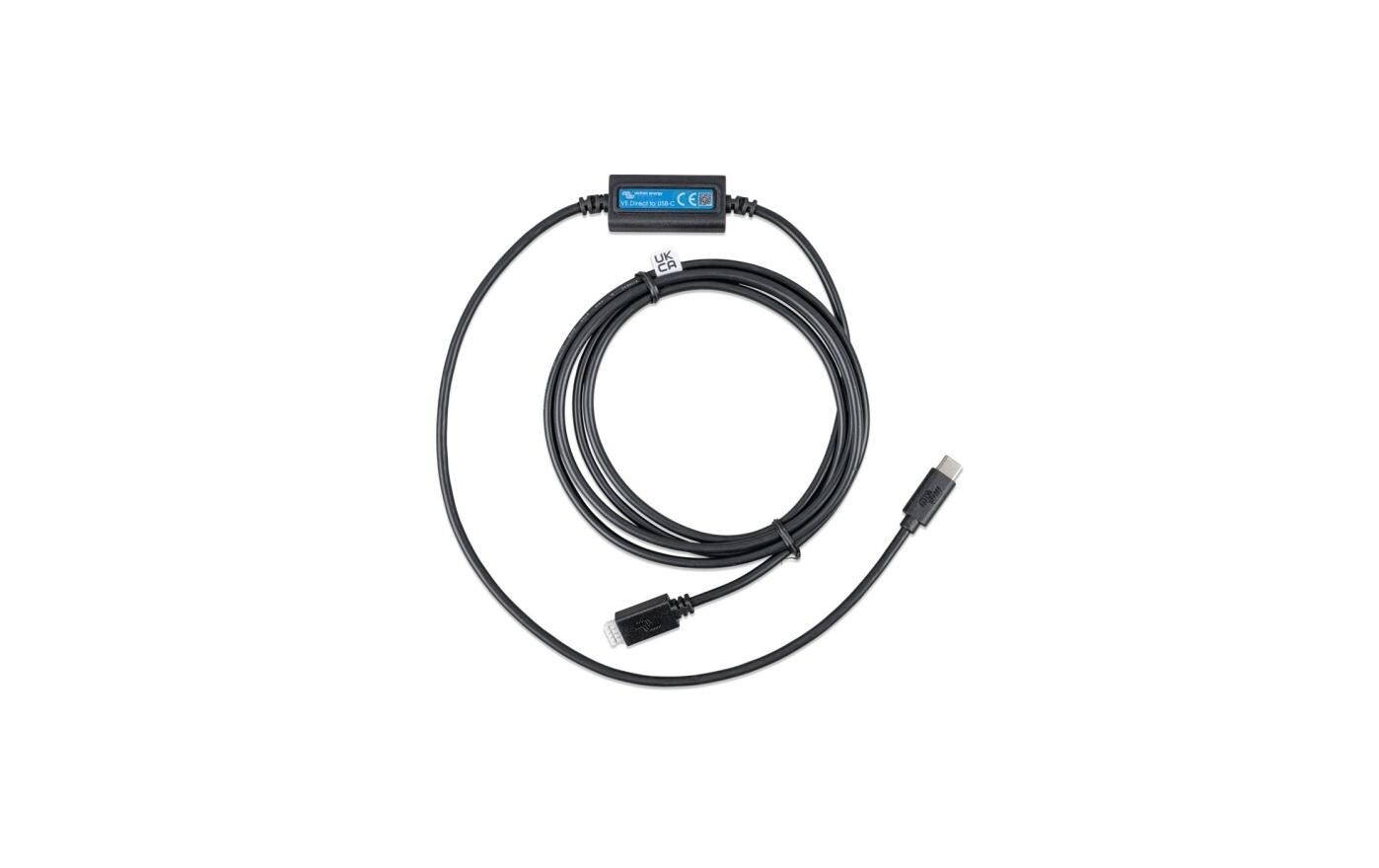 Adapterkabel VE.Direct zu USB-C InterfaceKommunikationskabel zwischen PC (USB-C) und Victron Energy Produkte mit VE.Direct Interface
