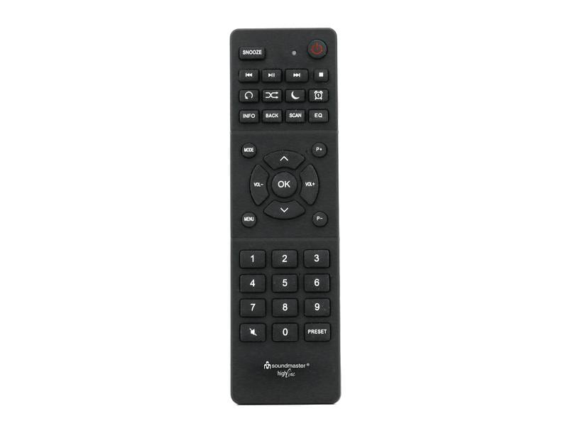 soundmaster Radio-Tuner ICD4350SW Schwarz Multi-Audiosystem mit WLAN/LAN-Internet und 2x 50 Watt RMS