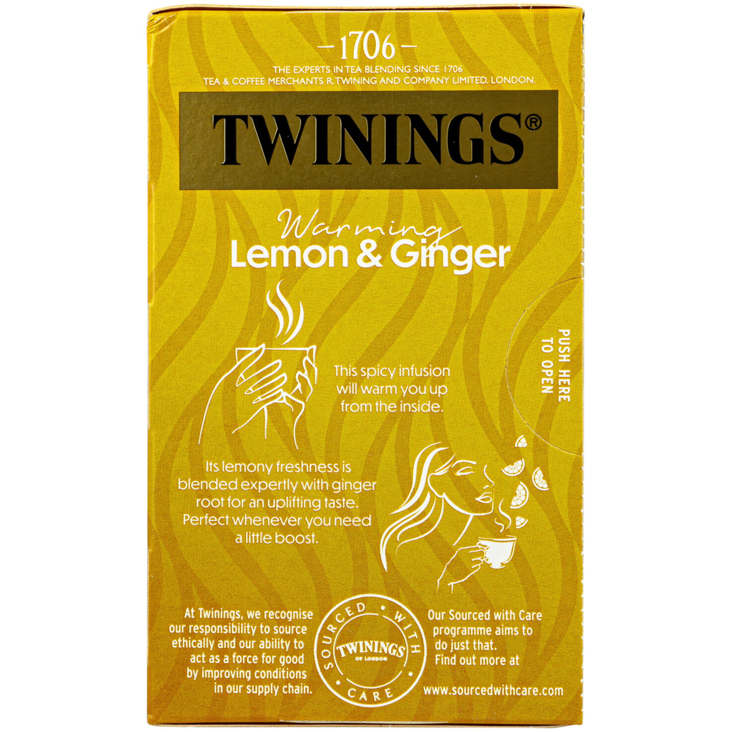 Twinings Zitrone-Ingwer 20 Portionen