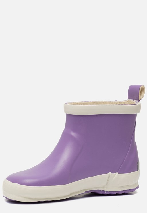Bergstein Chelseaboot regenlaarzen lila Rubber