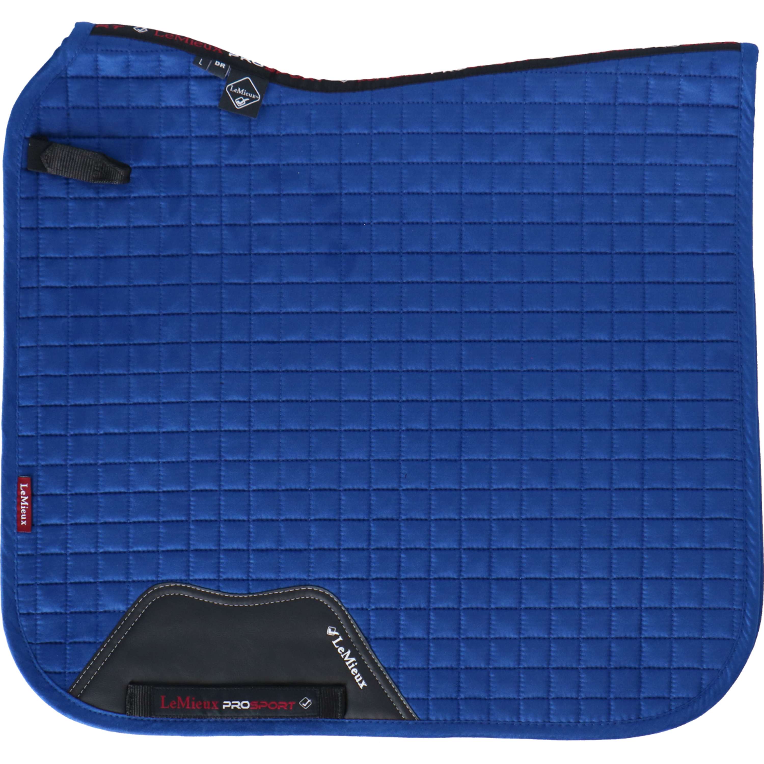 LeMieux Zadeldekje Luxury Square Dressuur Benetton Blue
