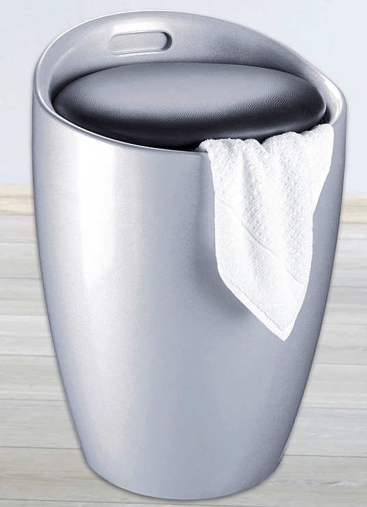 Sitzhocker mit Stauraum