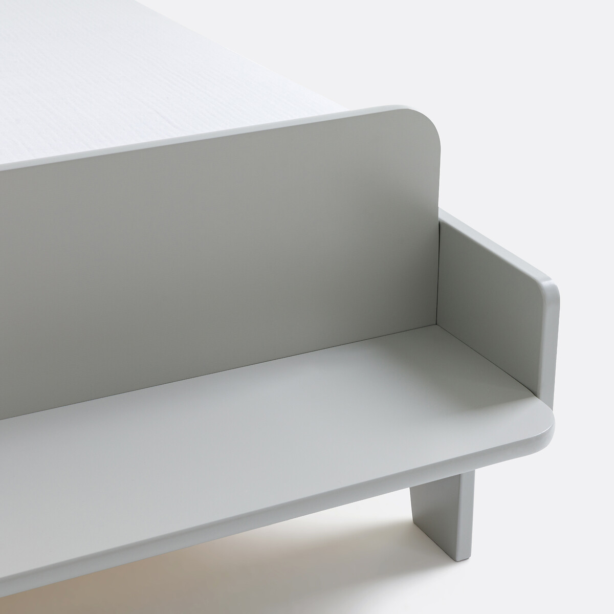 LA REDOUTE INTERIEURS<br>Cama com estrado de ripas + banco Nuttéo